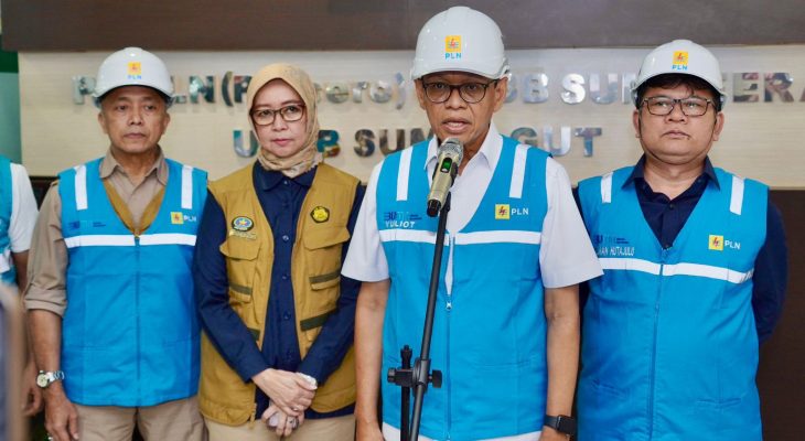 Kunjungi Medan, Wamen ESDM Apresiasi Kesiapan Listrik PLN Sambut Momen Nataru di Sumatra