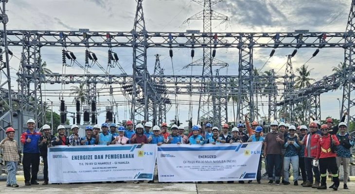 Hadiah Nataru, PLN UIP MPA Berhasil Lakukan Energize dan Pembebanan Sistem 70 kV Tingkatkan Keandalan Listrik di Buru
