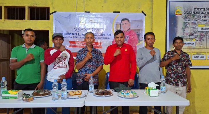 Gelar Reses di Tanjung Una Perdana, Budiman La Mayabubun Siap Kawal Aspirasi Masyarakat