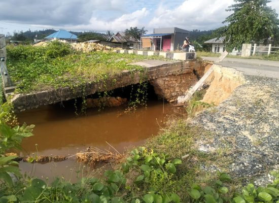 Warga Keluhkan Kondisi Jembatan Fangahu, Minta Pemda Secepatnya Membangun Kembali