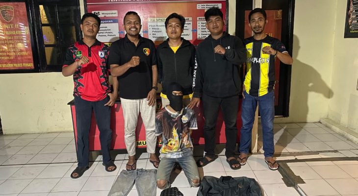 Polisi Tangkap Pelaku Pembakaran Motor di Bastiong Ternate