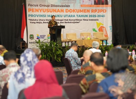 Bappeda Gelar FGD, Serap Aspirasi Penyusunan RPJPD Malut 2025-2045