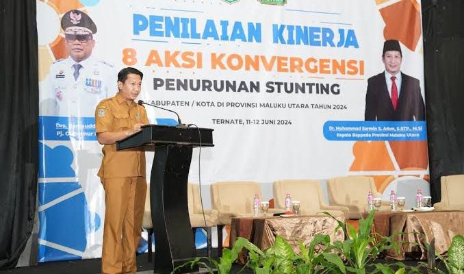 Kepala Bappeda Maluku Utara Apresiasi Upaya Penurunan Stunting Kabupaten Kota