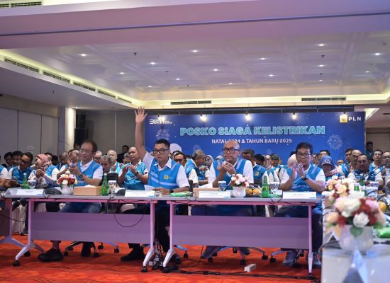 Sukses Amankan Kelistrikan Natal, Dirut PLN Pimpin Siaga Pergantian Tahun
