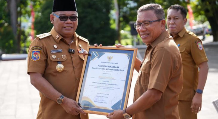 Tren Positif di 2 Tahun Terakhir, Pj Gubernur Maluku Utara Minta Semua OPD Terus Tingkatkan Inovasi 