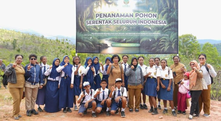 Terus Dukung Keberlanjutan Lingkungan Hidup, PLN UIP MPA Ikut Partisipasi Penanaman Pohon Serentak Seluruh Indonesia