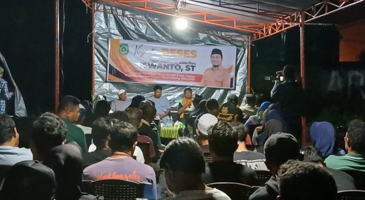 Reses: Iswanto Serap Aspirasi Warga Bastiong Karance, Ternate.