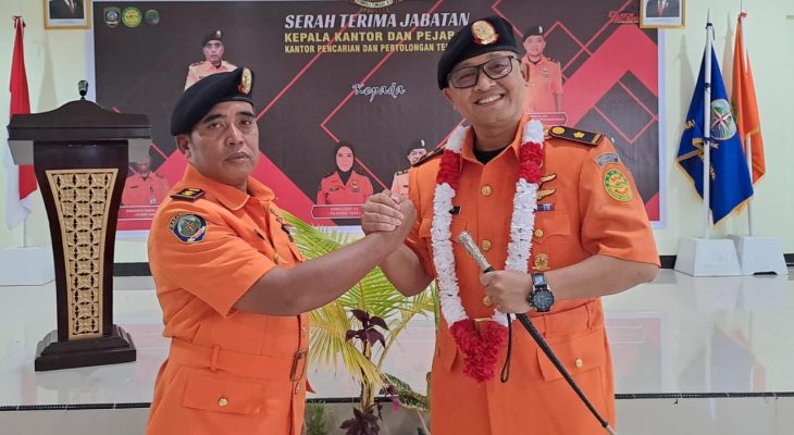 Kepala Basarnas Ternate Resmi Berganti, Ini Penyampaian Fathur Rahman