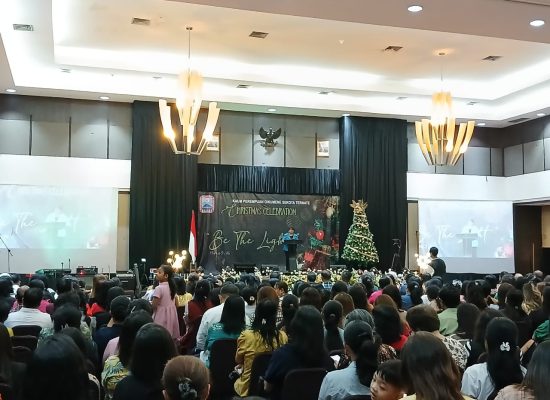 Kaum Perempuan Antara Gereja se-Kota Ternate Gelar Ibadah Natal