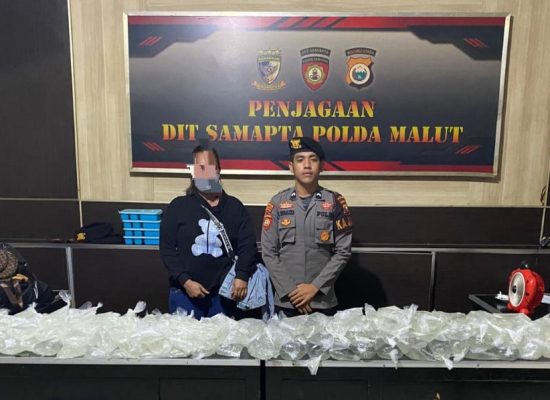 Seorang IRT Ditangkap di Ternate karena Bawa Ratusan Kantong Cap Tikus