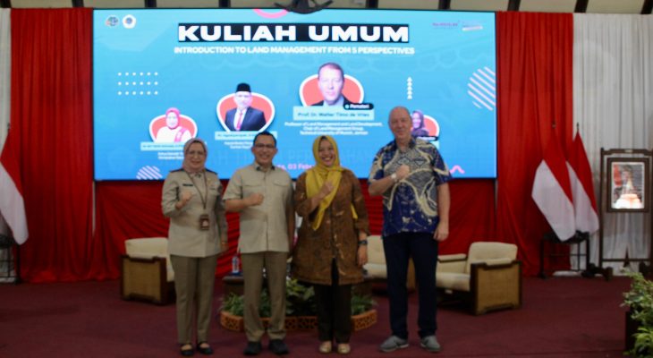 Isi Kuliah Umum di STPN, Kepala BPSDM Kementerian ATR/BPN Tekankan Pentingnya Keberlanjutan dalam Tata Kelola Pertanahan