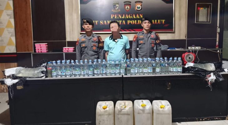 Polda Maluku Utara Tangkap Pengedar Cap Tikus