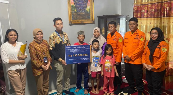 Taspen Beri Asuransi ke ASN Korban Kecelakaan Speed Boat RIB 04 Basarnas Ternate