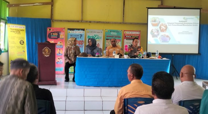 Dinkes dan Polres Gelar Sosialisasi Persiapan Lounching PKG