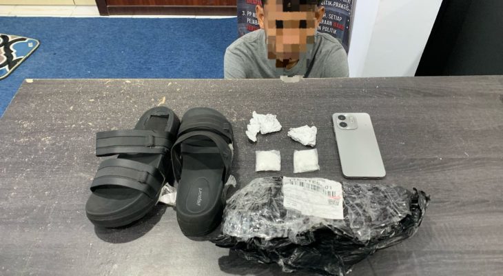 Jemput Sabu, Satresnarkoba Polres Ternate Tangkap Remaja 18 Tahun