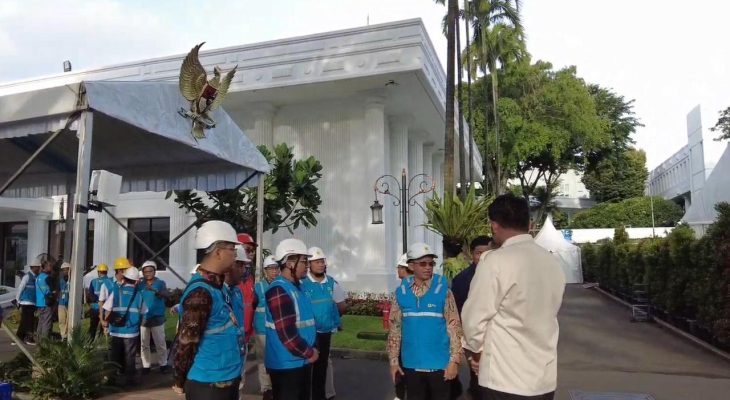 PLN Sukses Kawal Kelistrikan Kompleks Istana Kepresidenan, Pelantikan 961 Kepala Daerah Berjalan Lancar