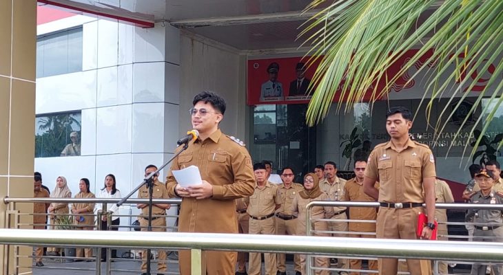 Pimpin Apel Perdana, Wakil Bupati Morotai Beri Sinyal Rombak Kabinet dalam Waktu Dekat