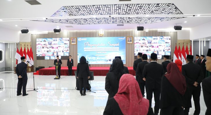 Wamen ATR/Waka BPN Lantik Ketua dan Anggota MPPP serta MPPW untuk Perkuat Pengawasan PPAT
