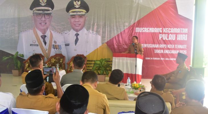 Musrenbang di Kecamatan Hiri, Sekda: Usulan yang Urgen jadi Atensi untuk Direalisasikan