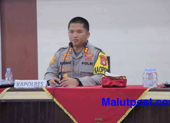 Cuaca Ekstrem, Kapolres Kepulauan Sula Imbau Warga Tetap Waspada