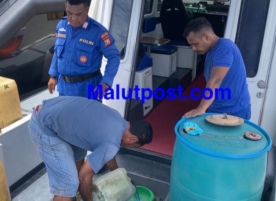 Cuaca Ekstrem, Polairud Polres Kepulauan Sula Siapkan Armada Antisipasi Laka Laut