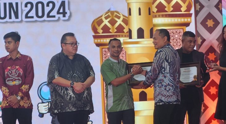 Bawaslu Kepulauan Sula Raih Penghargaan Kategori Pengawas Pemilu Terbaik Tingkat Nasional