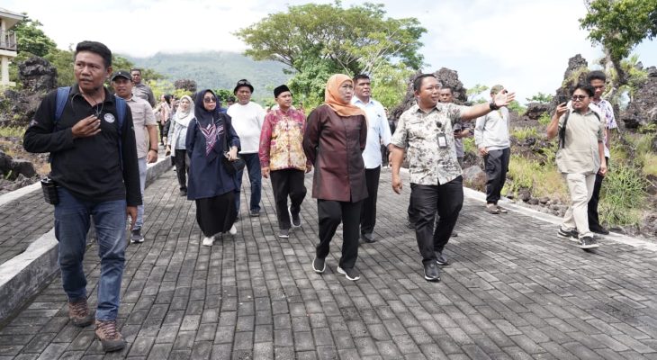 Gubernur Khofifah Kunjungi Geowisata Batu Angus, Siap Bantu Pemkot Ternate Raih Status Geopark Nasional