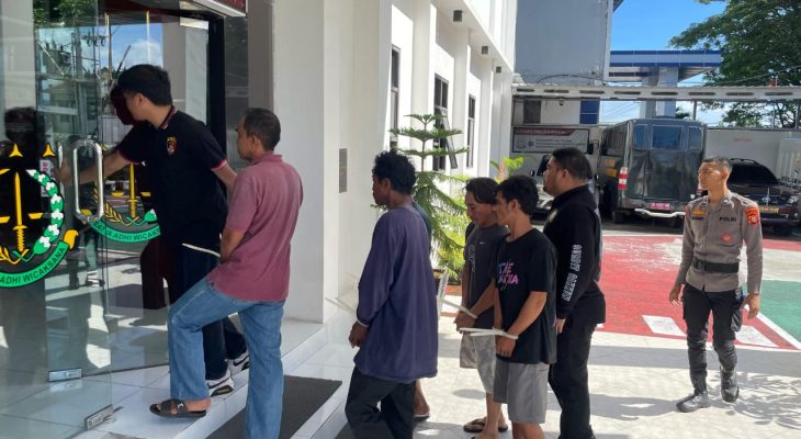 5 Tersangka Kasus Pengeboman Ikan di Taliabu Diserahkan ke Jaksa 