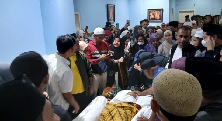 Jenazah AGK Tiba di Rumah Duka, Rencana Dimakamkan di Halmahera Selatan