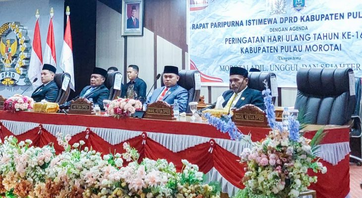 Wakil Ketua II DPRD Morotai Erwin Sutanto Dua Kali Absen Rapat Paripurna