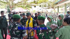 Kunker ke Kodim 1510/Sula, Pangdam XV/Pattimura: Prajurit Kodim Harus Menyatu dengan Masyarakat