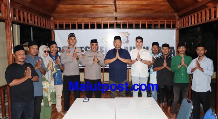 Buka Puasa Bersama, Kapolres Kepulauan Sula Apresiasi Peran Wartawan dalam Menyampaikan Informasi