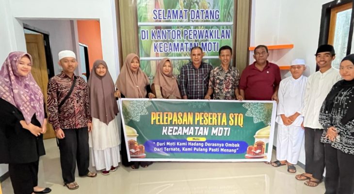 Kafilah dari Moti Bertekat Raih Juara Umum di STQ Kota Ternate