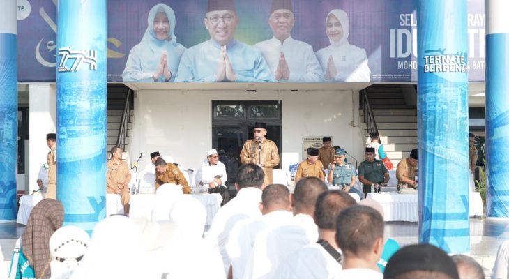 Napak Tilas Persiapan Keberangakatan Jamaah Calon Haji Ternate ke Tanah Suci, Ini Pesan Wali Kota