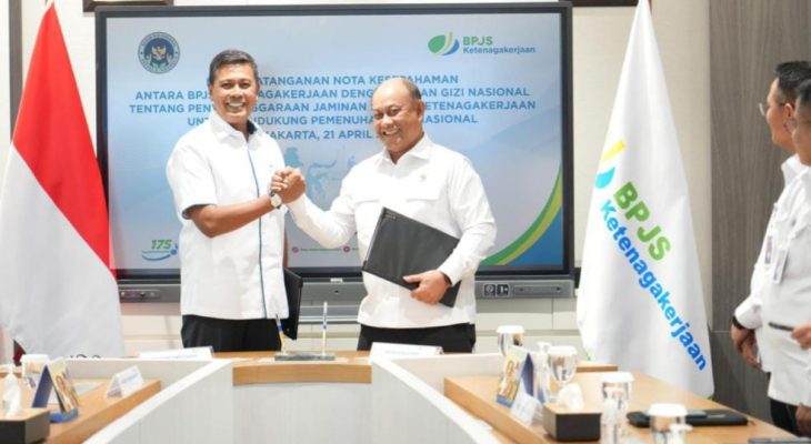 Dukung Program Pemerintah, BPJS Ketenagakerjaan dan BGN Sepakat Lindungi Pekerja di Ekosistem MBG