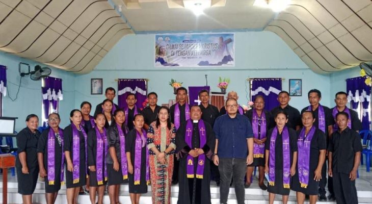 Sinode GMIH dan BPJS Ketenagakerjaan Halut Sosialisasi Program BPJS Ketenagakerjaan Ke Masyarakat Desa Katana