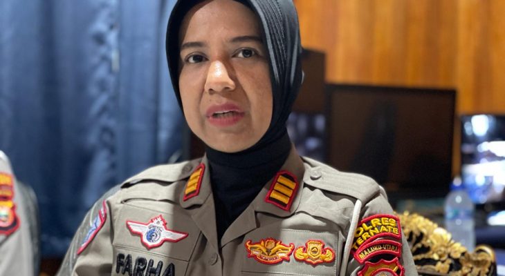Polres Ternate Tindak Ratusan Kendaraan Roda Dua 