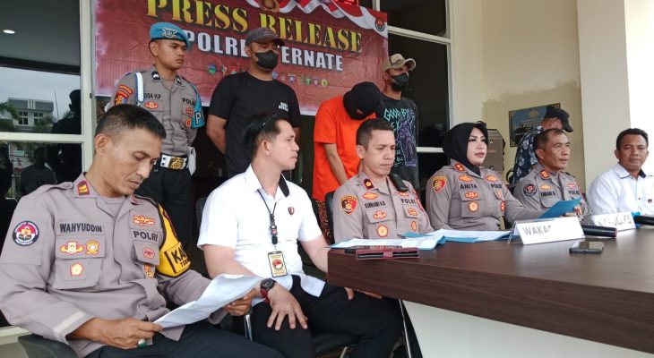 Polsek Ternate Utara Tangkap Remaja 18 Tahun Karena Ganja 