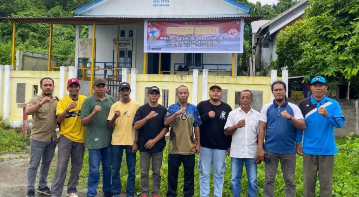 Polres Kepulauan Sula Bentuk Kampung Bebas Narkoba