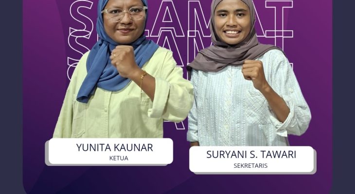 Yunita-Yani Pimpin AJI Ternate Periode 2025-2028
