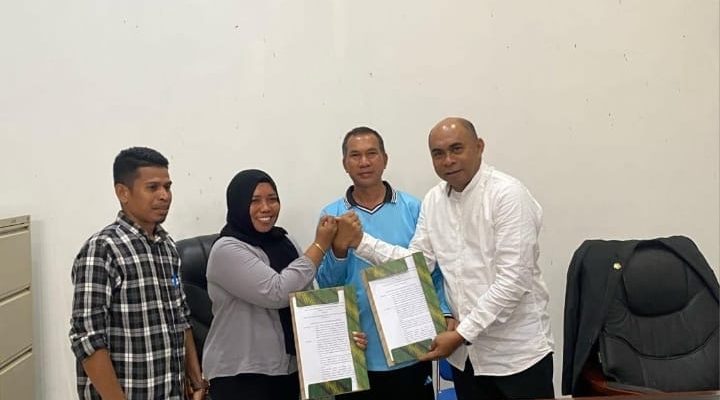 Surati Kene Dikembalikan ke Jabatan Kaban BKPSDMA Kabupaten Taliabu