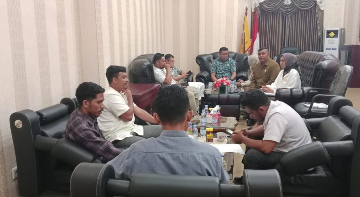 Datangi DPRD, PB HMT Minta DPRD Taliabu Tingkatkan Fungsi Kontrol Kepada Pemerintah