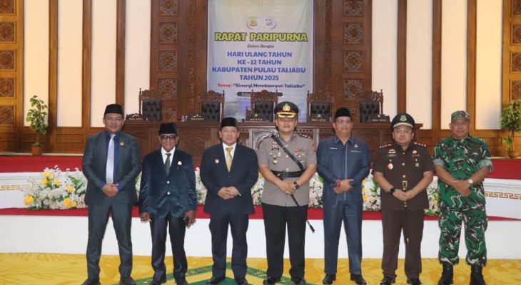 Gelar Paripurna Istimewa HUT Ke-12, Ini Pesan Bupati Aliong Mus