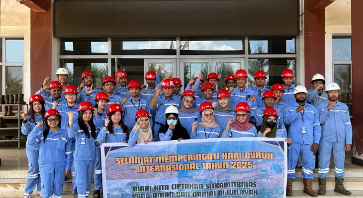 Karyawan Wanatiara Persada Peringati Hari Buruh, Pihak Perusahaan Beri Apresiasi 