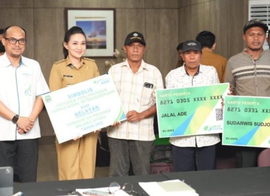 BPJS Ketenagakerjaan Ternate dan Pemerintah Provinsi Maluku Utara Sepakat Lindungi Nelayan
