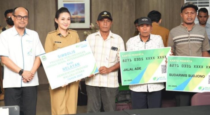 BPJS Ketenagakerjaan Ternate dan Pemerintah Provinsi Maluku Utara Sepakat Lindungi Nelayan