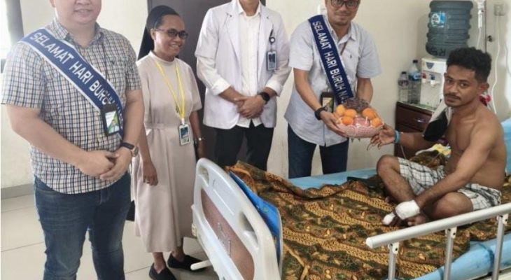 BPJS Ketenagakerjaan Ternate Semarakan Rangkaian Peringatan Hari Buruh bersama Pekerja