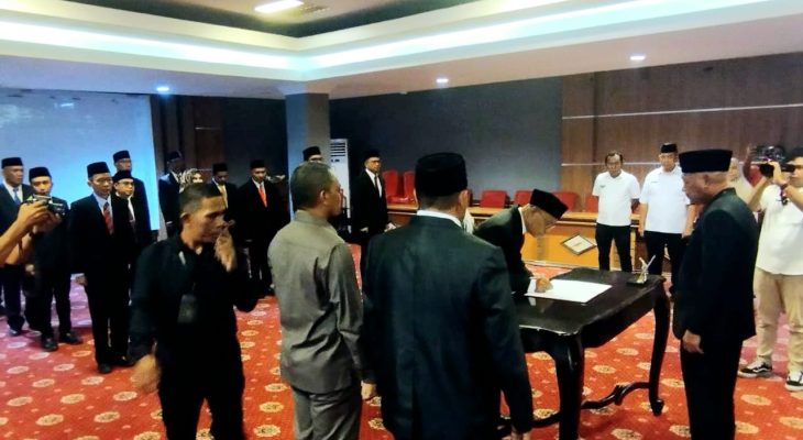 Wagub Maluku Utara Lantik 15 Pejabat Eselon III, Ini Daftarnya 