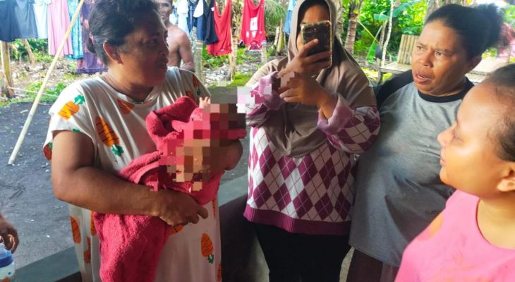 Warga Takome Temukan Bayi di Tolire