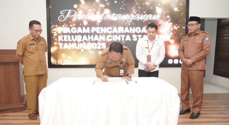 Toboleu Ternate Dicanangkan Jadi Kelurahan Cinta Statistik Tahun 2025